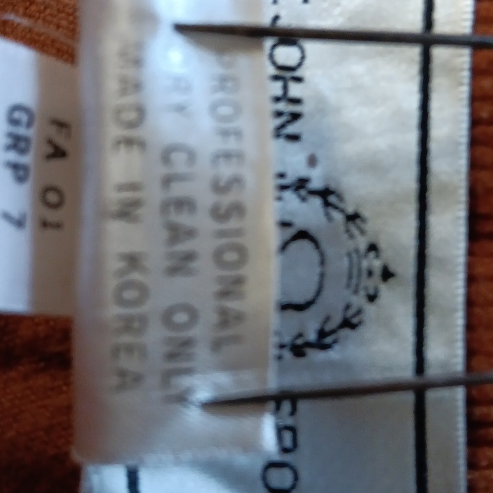 St John Sport corduroy pants  size14  carmel color